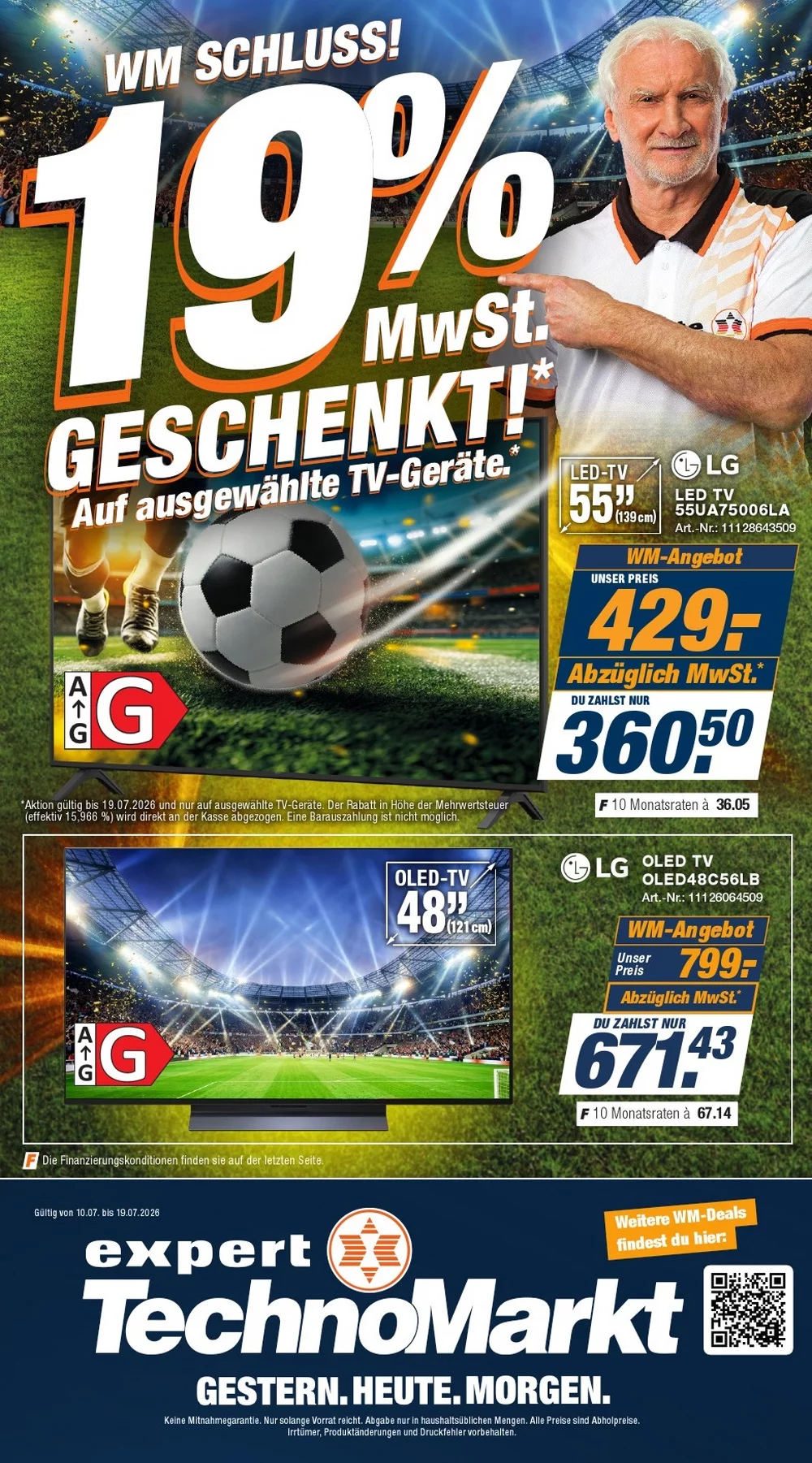 Expert Technomarkt Prospekt Aktuell ab 24.07.2026 | Nächste Woche Online Blättern 1 technomarkt prospekt kw-29