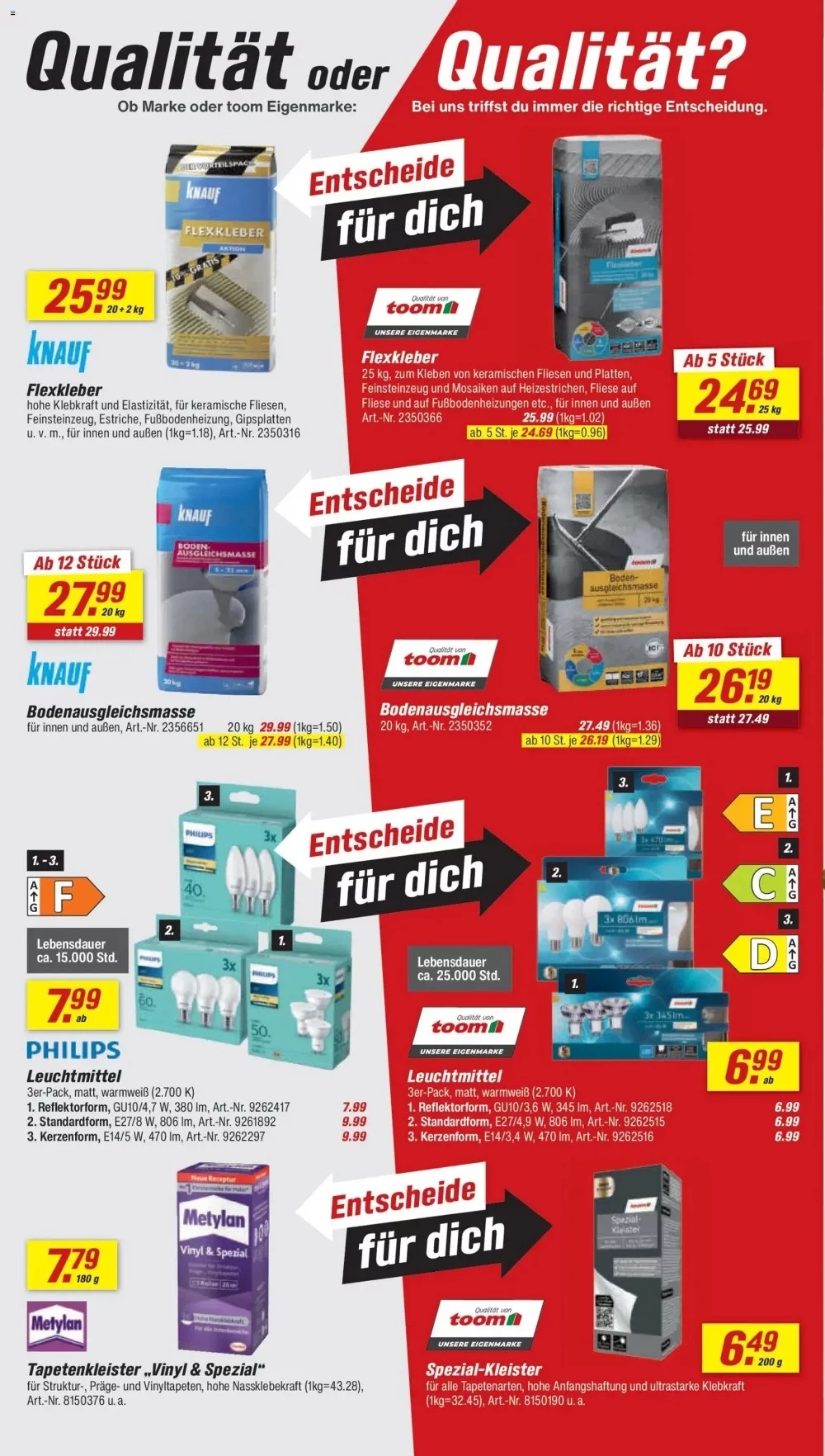 Toom Baumarkt Prospekt Aktuell ab 25.07.2026 | Nächste Woche Online Blättern 2 toom baumarkt prospekt kw28 juli 11 17 2