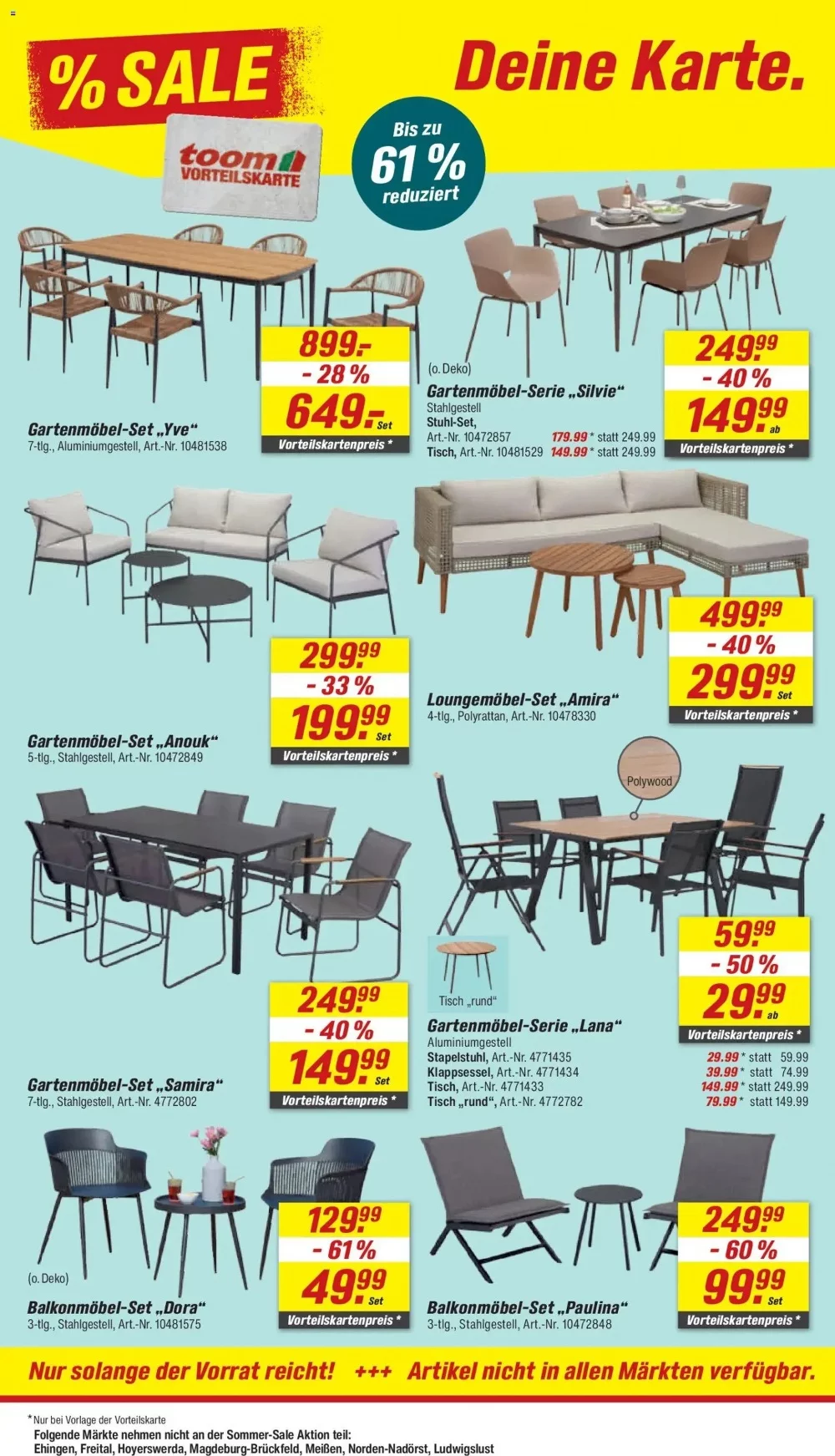 Toom Baumarkt Prospekt Aktuell ab 25.07.2026 | Nächste Woche Online Blättern 4 toom baumarkt prospekt kw28 juli 11 17 4