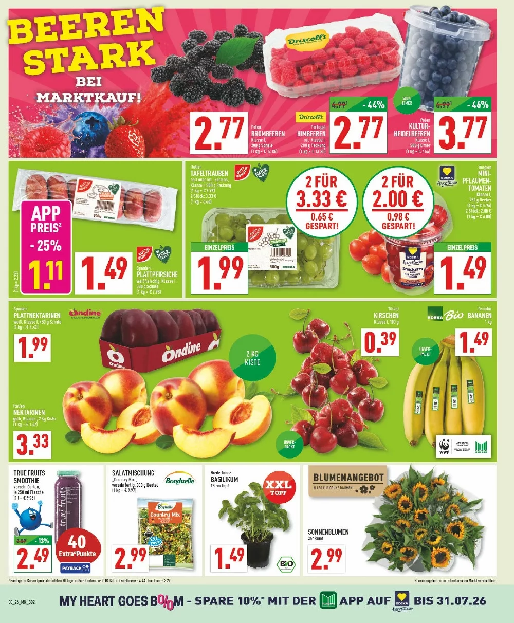 Marktkauf Prospekt Aktuell ab 20.07.2026 | Nächste Woche Online Blättern 2 Marktkauf prospekt juli 20 25 2