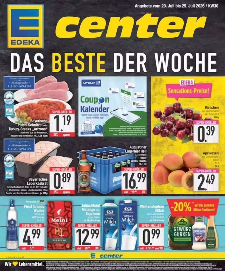 e center prospekt kw30 neu
