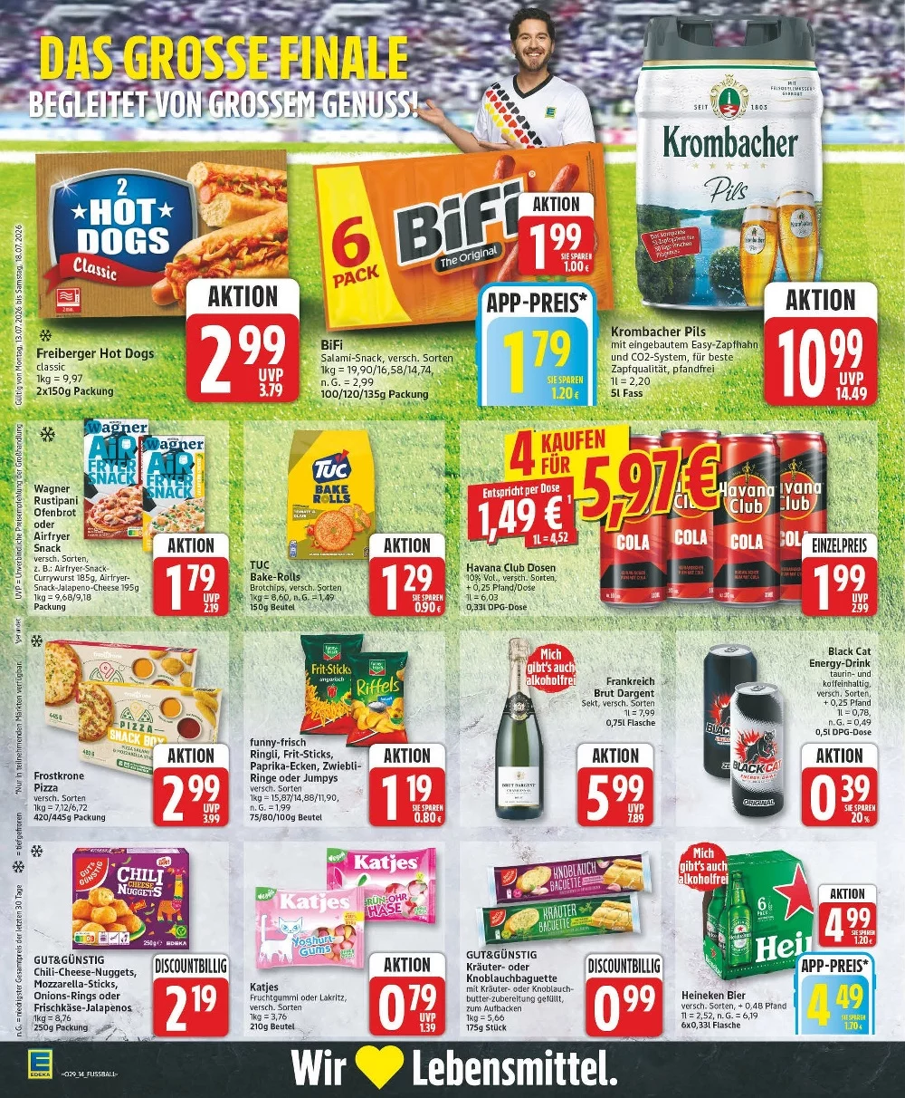 edeka prospekt juli 13 18 14