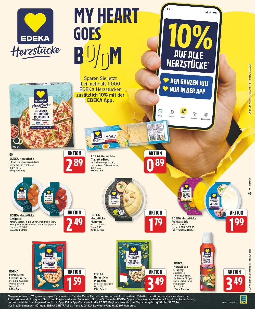 edeka prospekt juli 13 18 15
