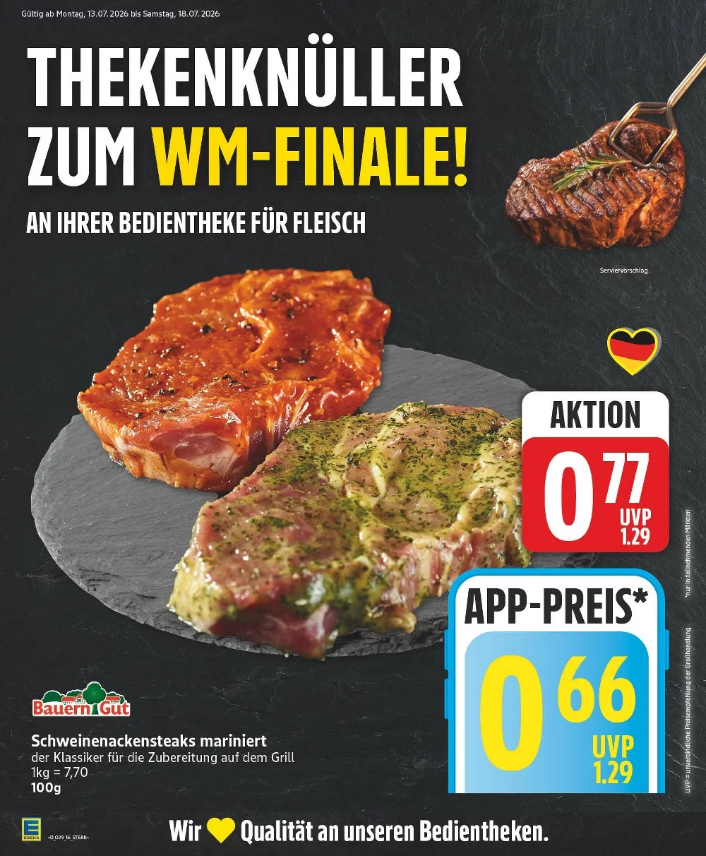 edeka prospekt juli 13 18 16