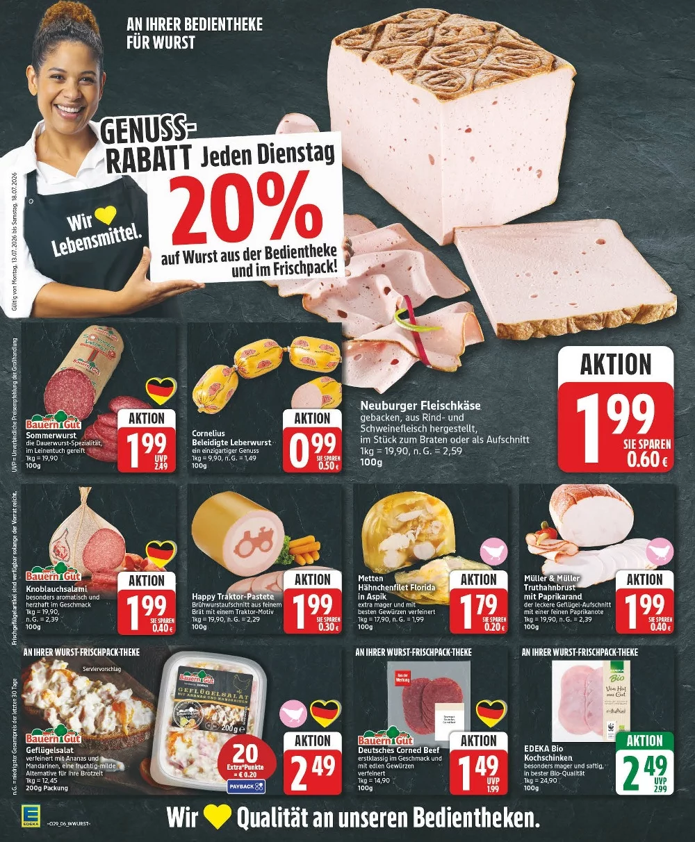 edeka prospekt juli 13 18 6