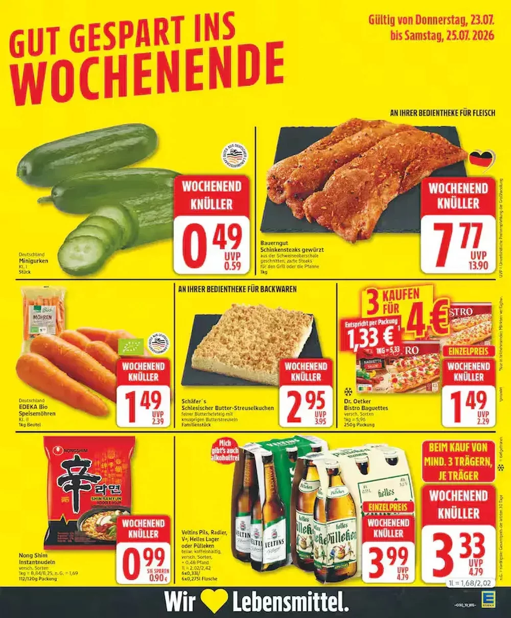 edeka prospekt juli 20 25 23