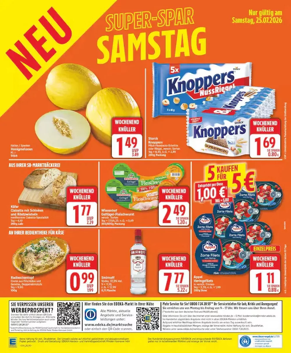edeka prospekt juli 20 25 24