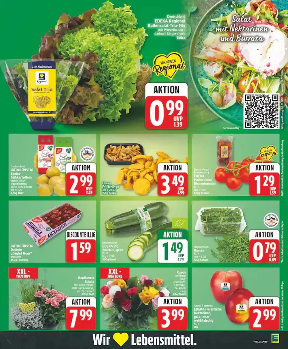 Edeka Prospekt Aktuell ab 20.07.2026 | Nächste Woche Online Blättern 3 edeka prospekt juli 20 25 3