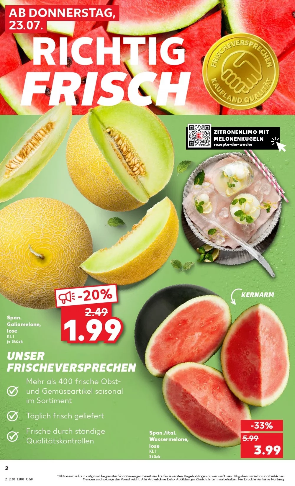 Kaufland Prospekt Aktuell ab 23.07.2026 | Nächste Woche Online Blättern 2 kaufland prospekt juli 23 29 2