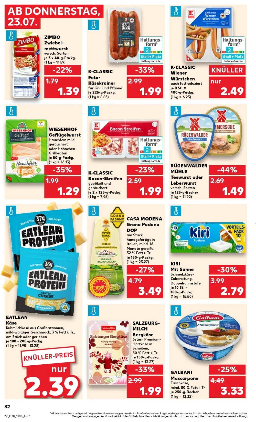 kaufland prospekt juli 23 29 32
