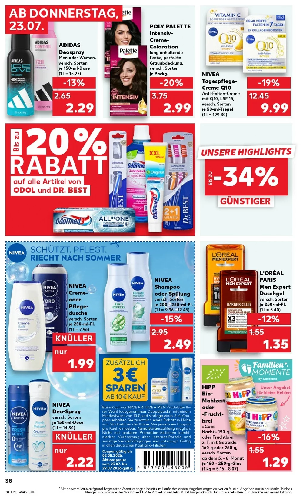 kaufland prospekt juli 23 29 38