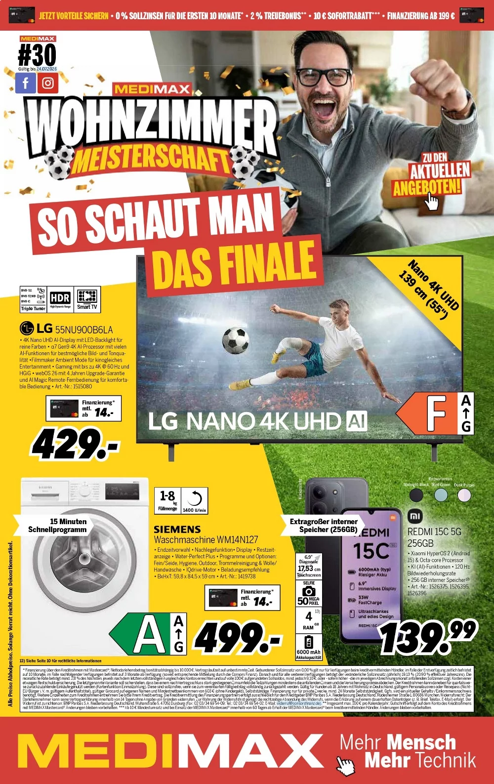 Medimax Prospekt Aktuell ab 17.07.2026 | Nächste Woche Online Blättern 1 medimax prospekt kw-30