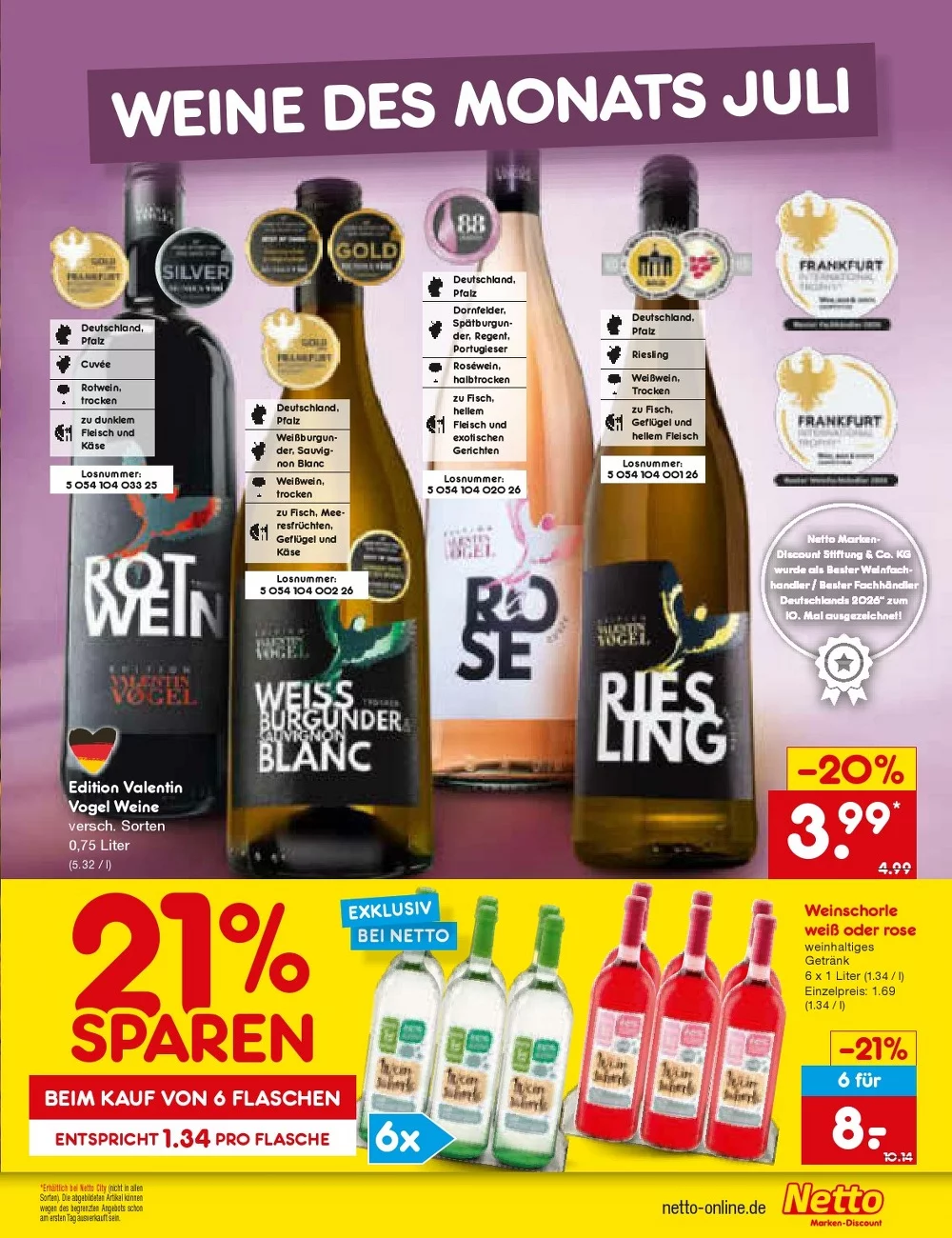 netto marken prospekt juli 20 25 35