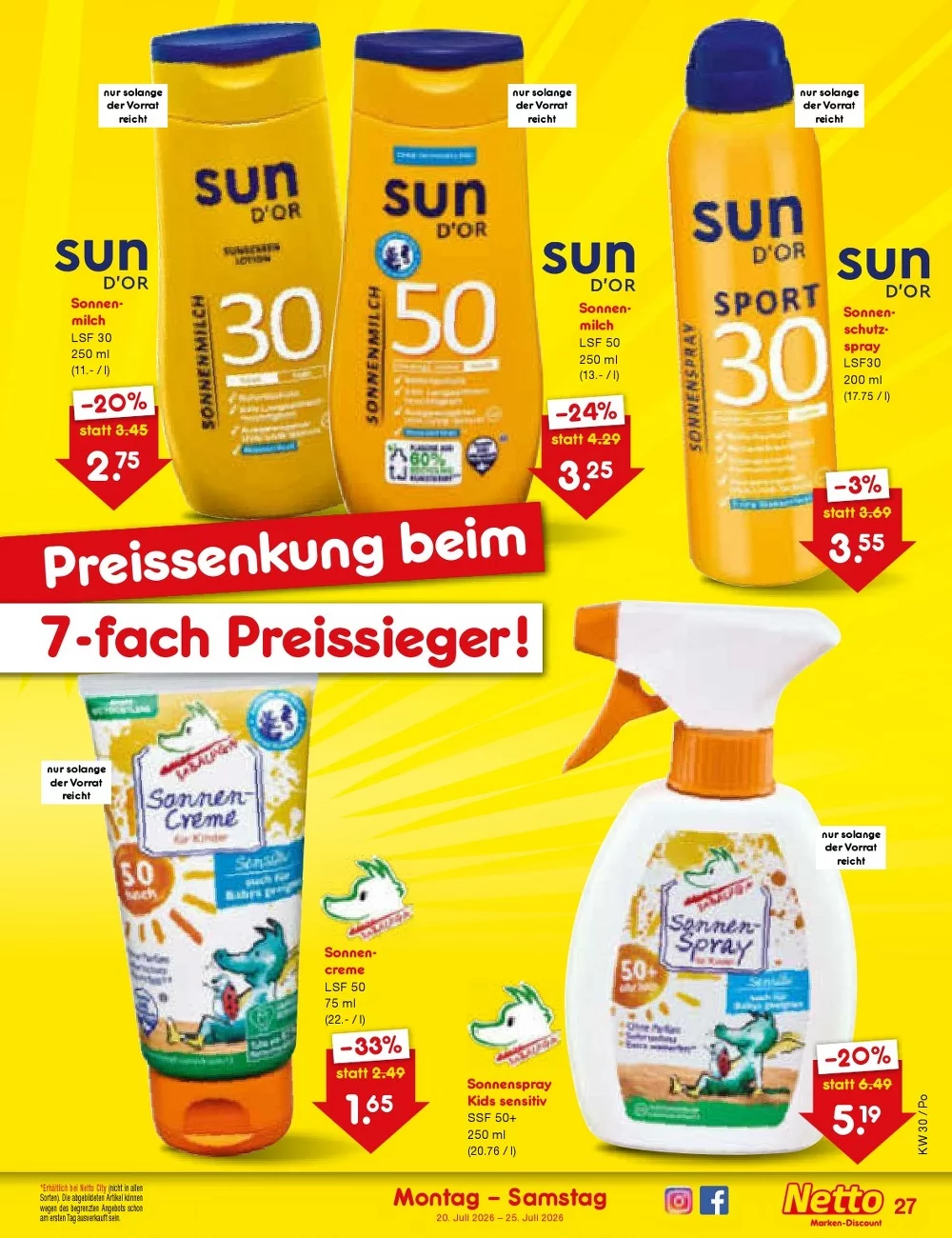 netto marken prospekt juli 20 25 43
