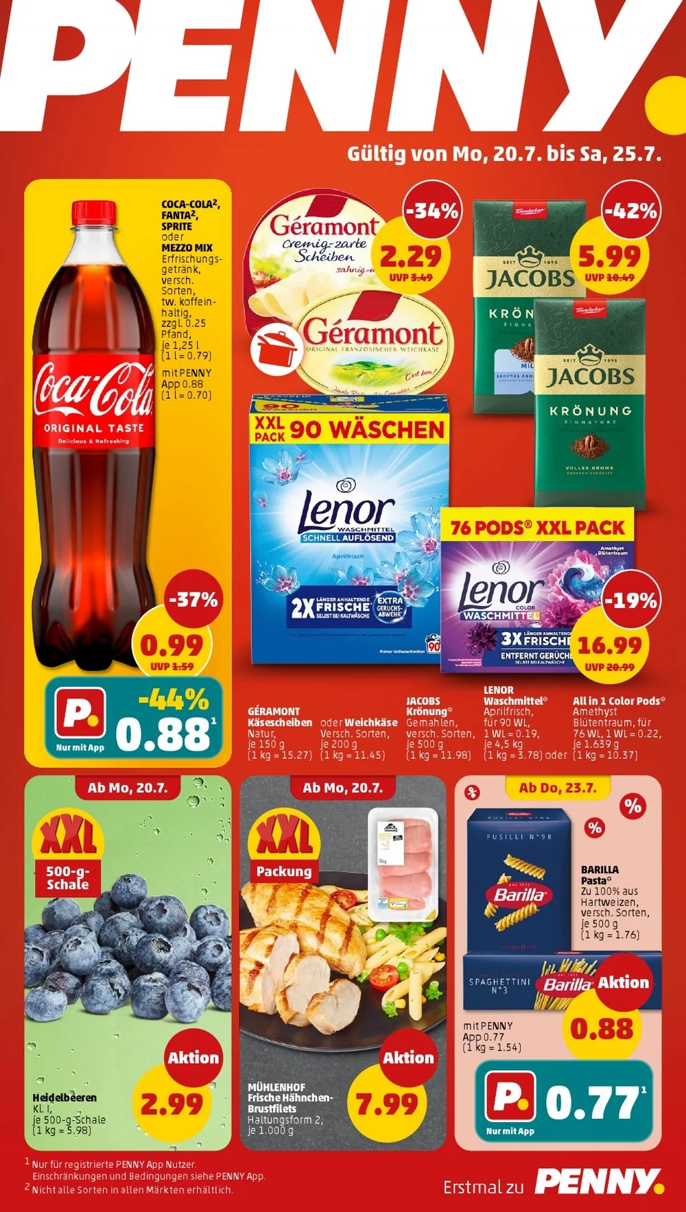 Penny Prospekt Neu Aktuell ab 20.07.2026 | Nächste Woche Online Blättern 1 penny prospekt kw-30