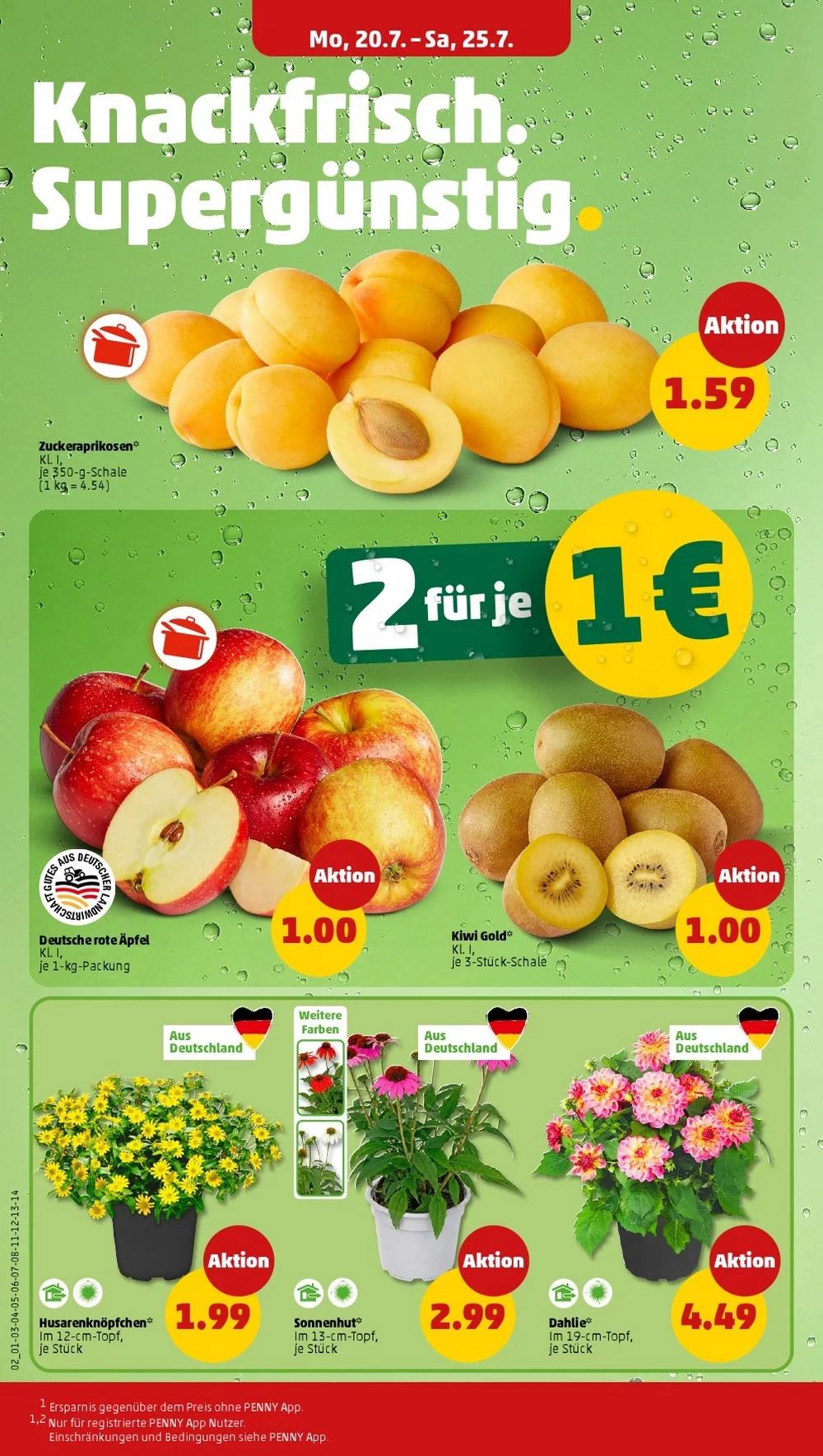 Penny Prospekt Neu Aktuell ab 20.07.2026 | Nächste Woche Online Blättern 2 penny prospekt juli 20 25 2