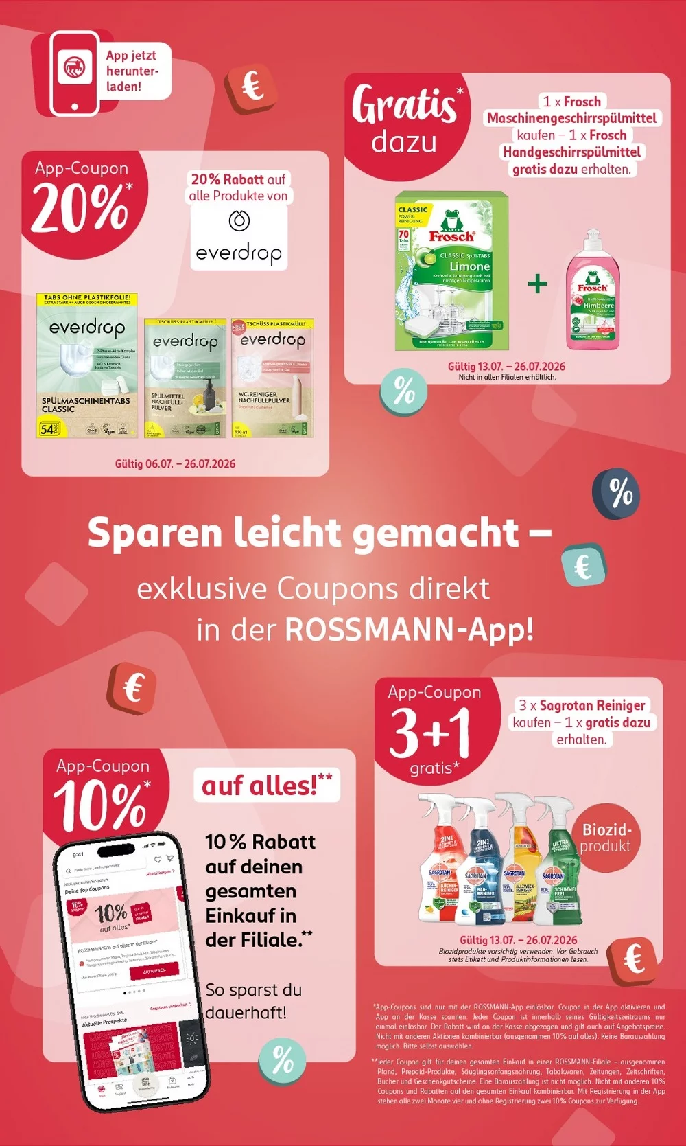 Rossmann Prospekt Aktuell ab 20.07.2026 | Nächste Woche Online Blättern 2 rossmann prospekt juli 20 25 2