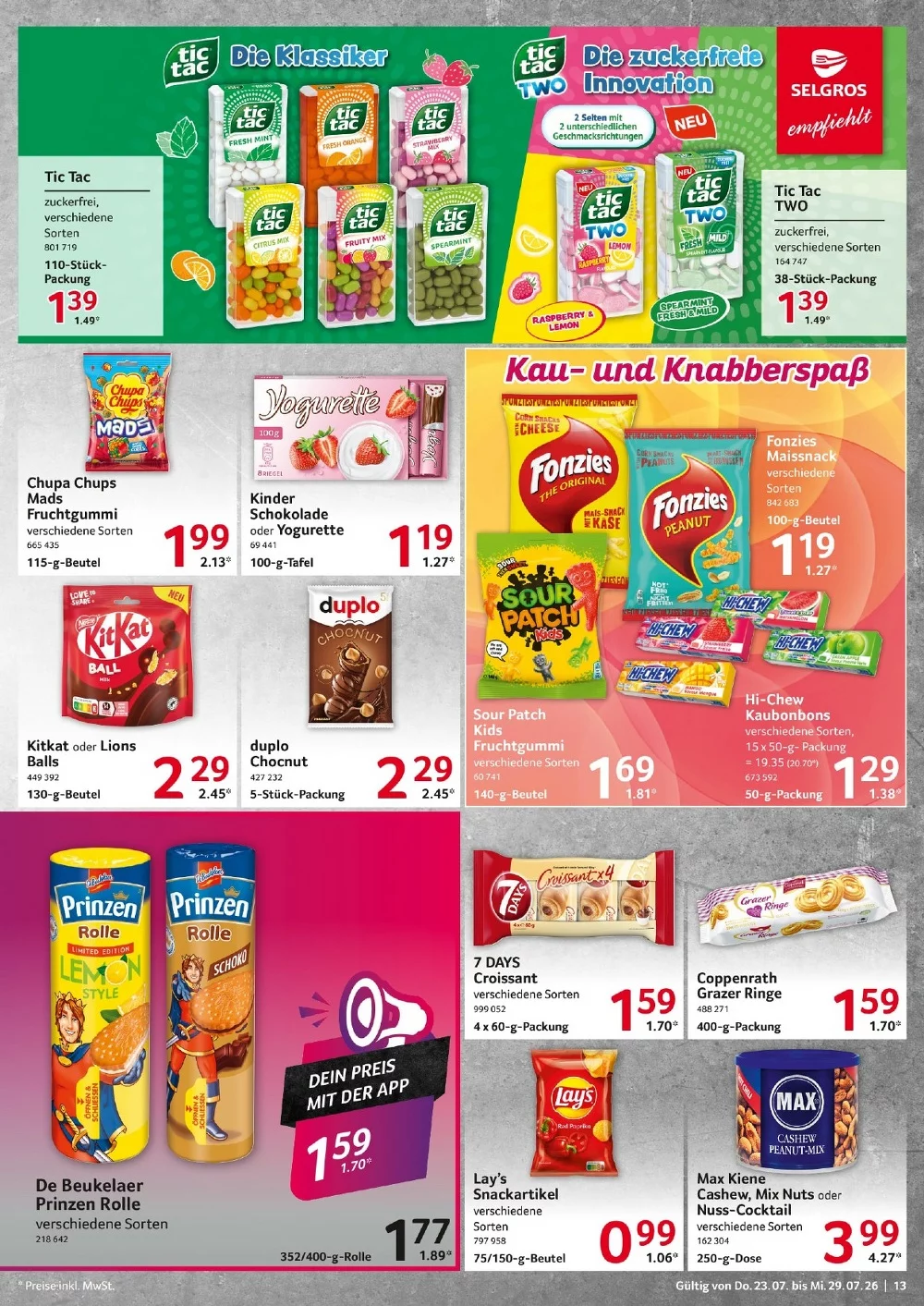 selgros food prospekt juli 23 2913 1