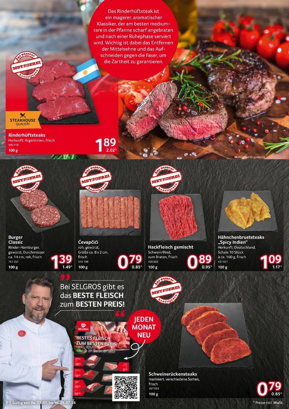 selgros food prospekt juli 23 292 1