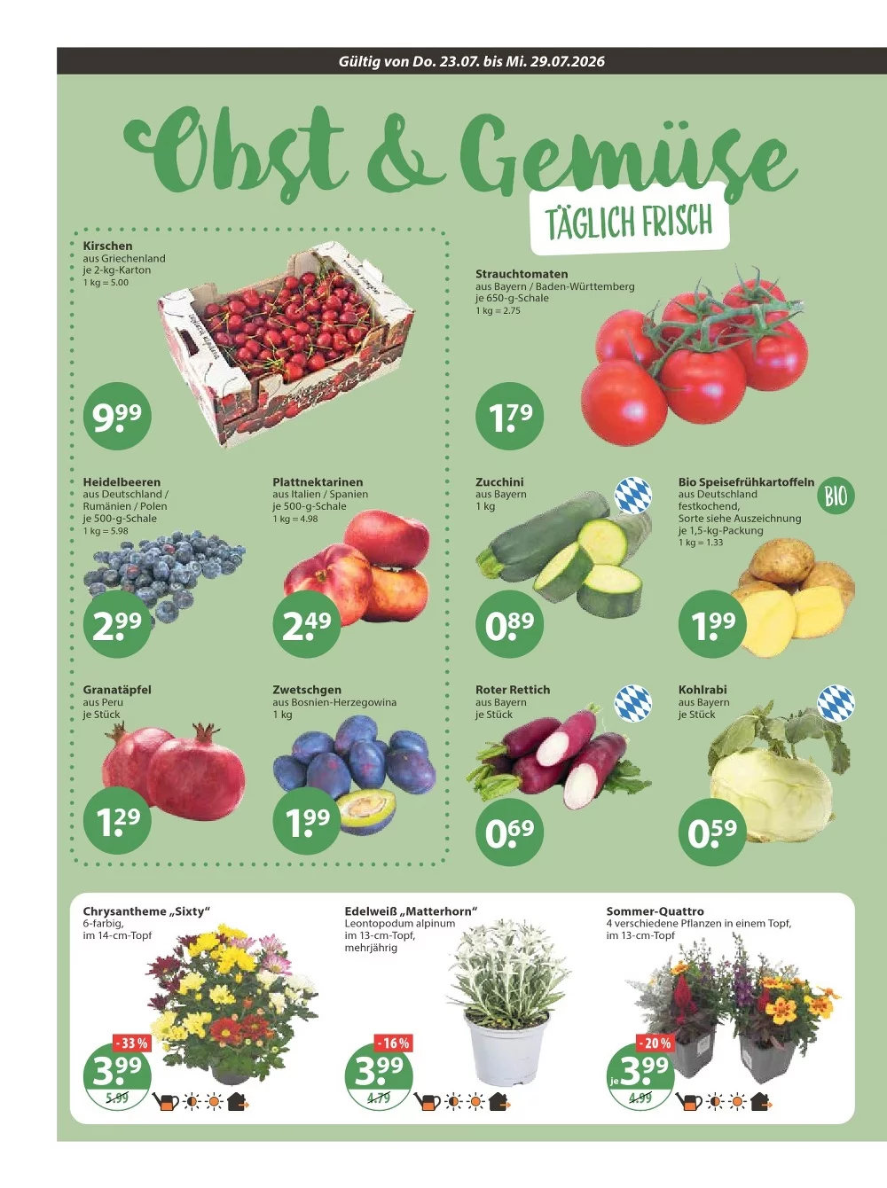 V-Markt Prospekt Aktuell ab 23.07.2026 | Nächste Woche Online Blättern 4 v markt prospekt juli 23 29 4