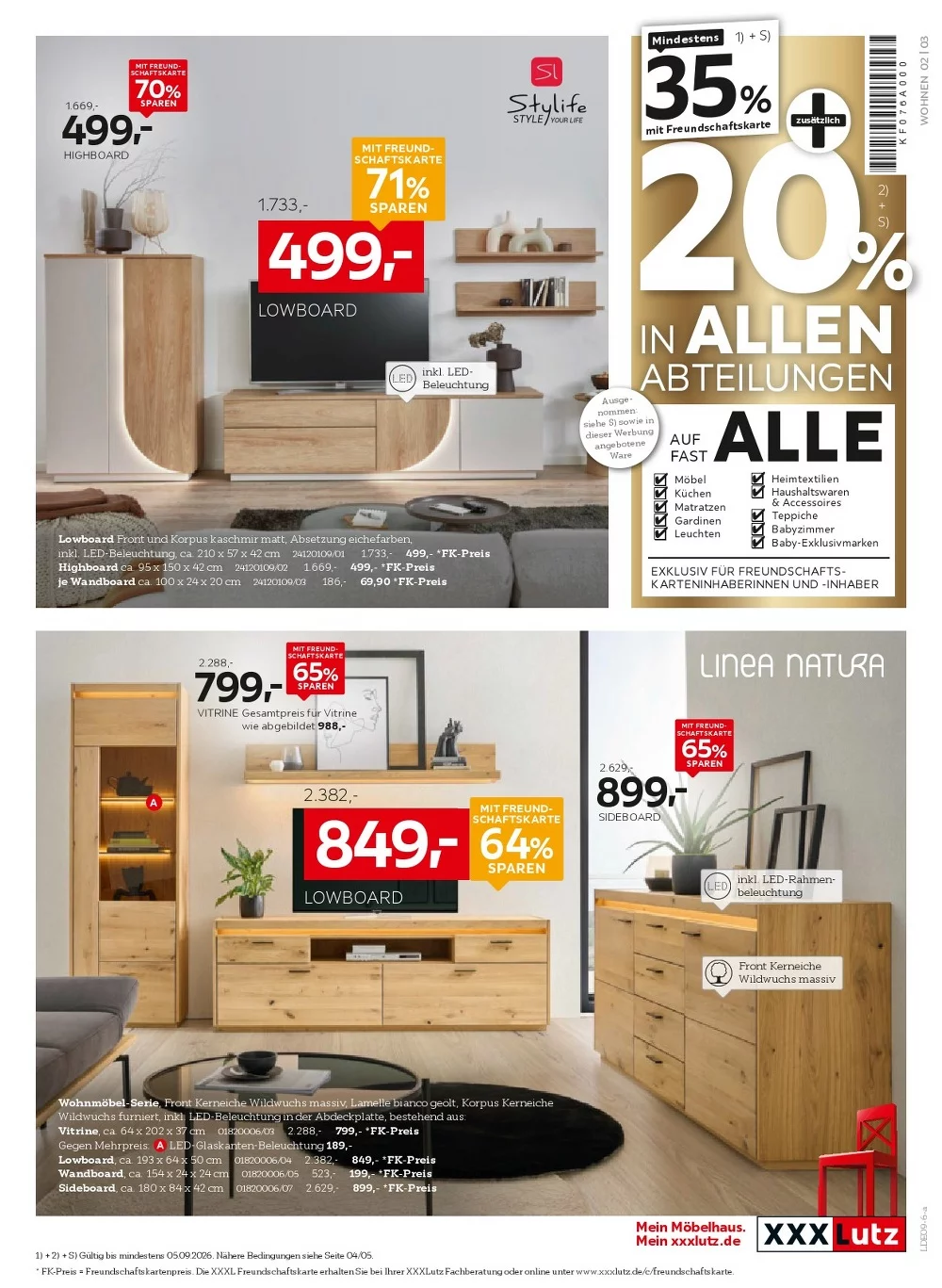 XXXLutz Prospekt ab 21.09.2026 | Nächste Woche Online Blättern 3 xxxlutz prospekt august 24 29 3