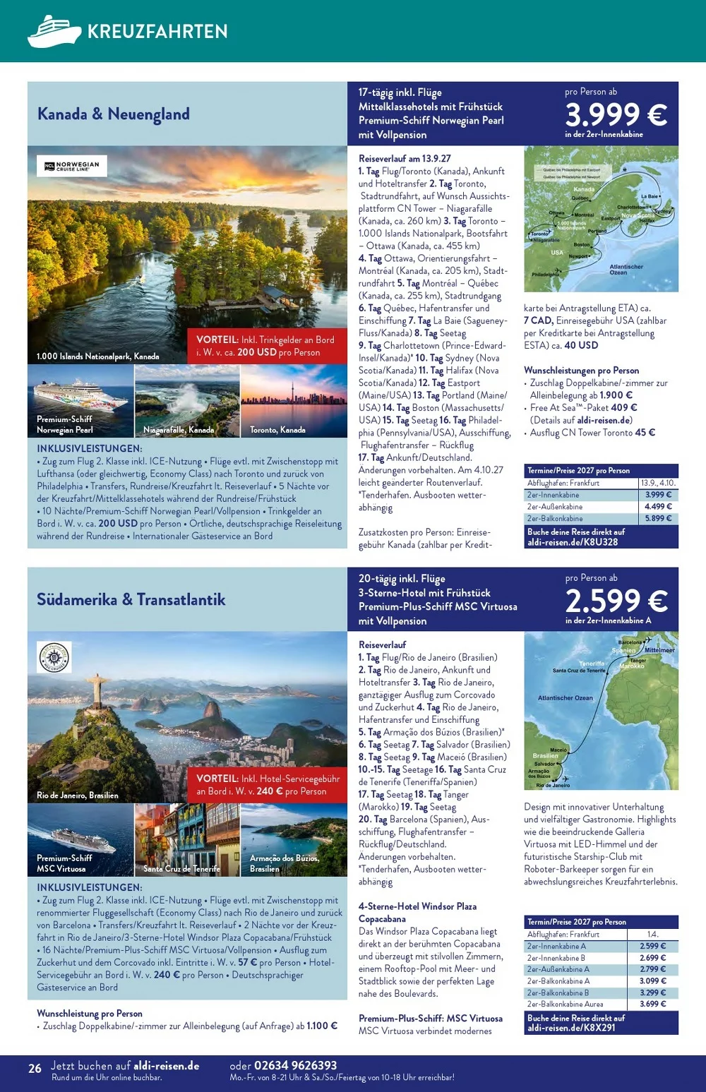 ALDI SUeD ALDI Reisemagazin September 2026 26