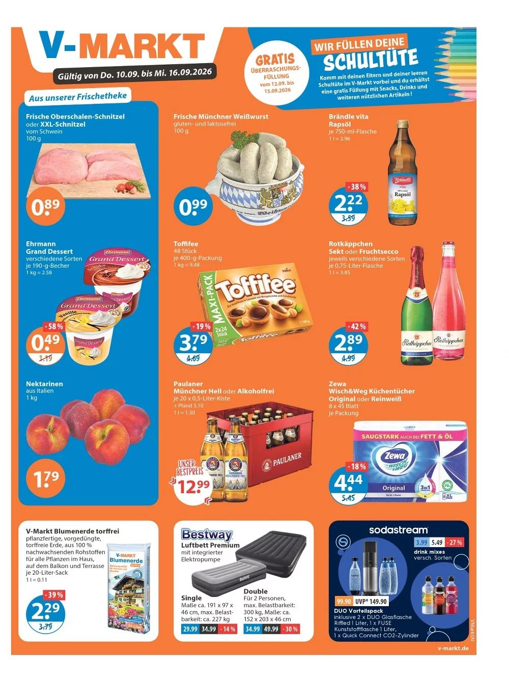 V-Markt Prospekt Aktuell ab 24.09.2026 | Nächste Woche Online Blättern 1 v markt prospekt kw-37