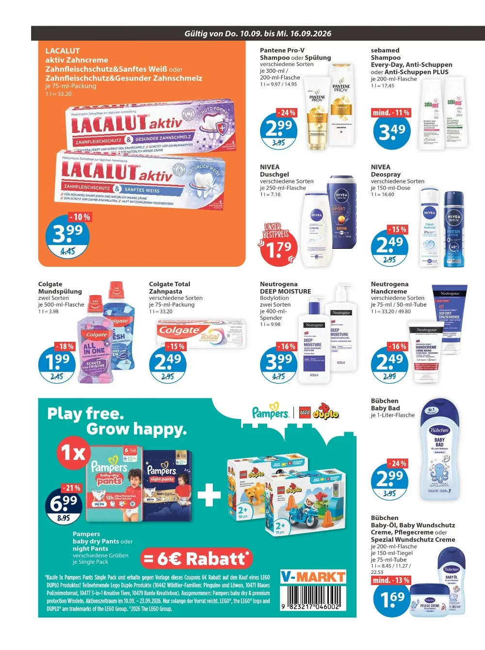 V-Markt Prospekt Aktuell ab 24.09.2026 | Nächste Woche Online Blättern 10 V Markt prospekt september 10 16 10