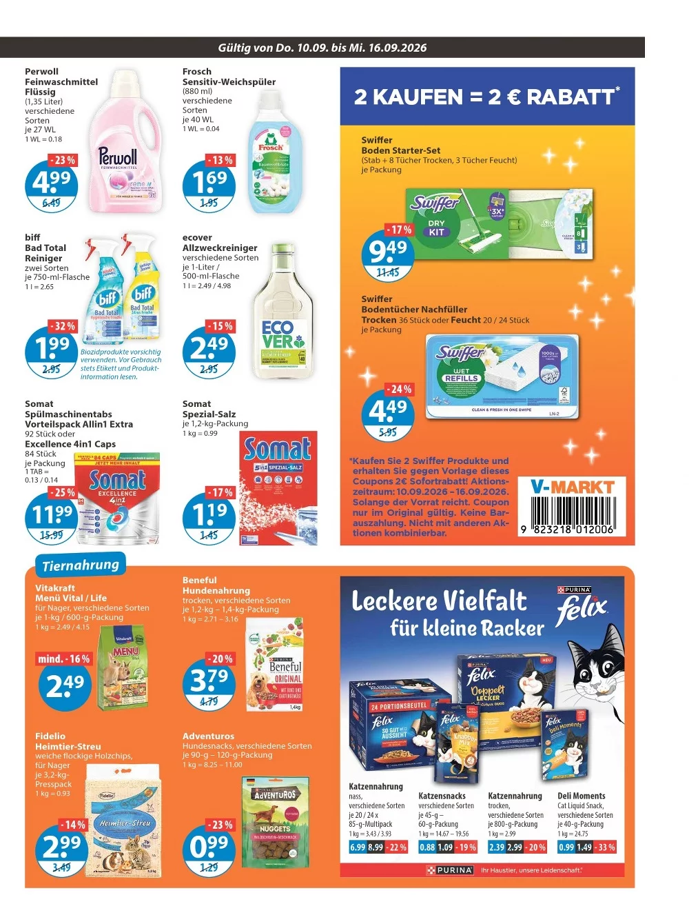 V-Markt Prospekt Aktuell ab 24.09.2026 | Nächste Woche Online Blättern 11 V Markt prospekt september 10 16 11