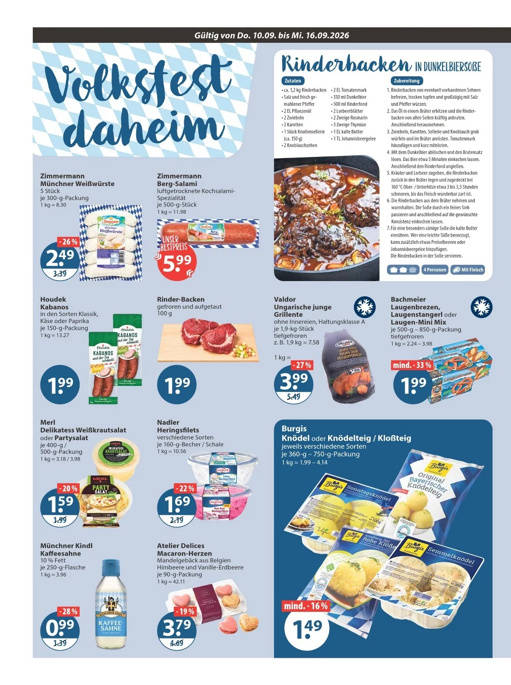 V-Markt Prospekt Aktuell ab 24.09.2026 | Nächste Woche Online Blättern 12 V Markt prospekt september 10 16 12