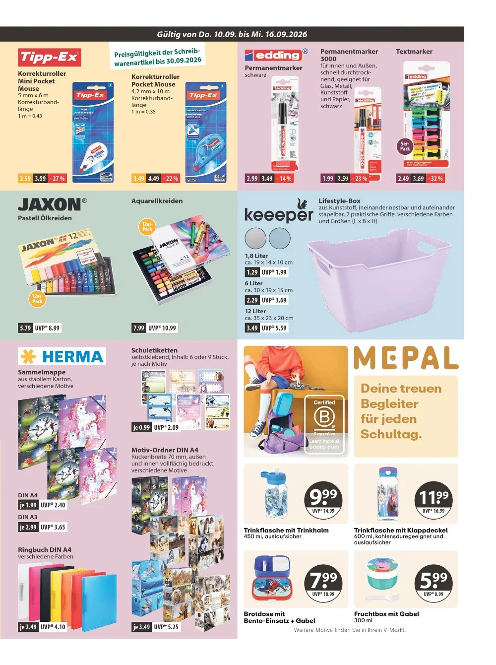 V-Markt Prospekt Aktuell ab 24.09.2026 | Nächste Woche Online Blättern 21 V Markt prospekt september 10 16 21