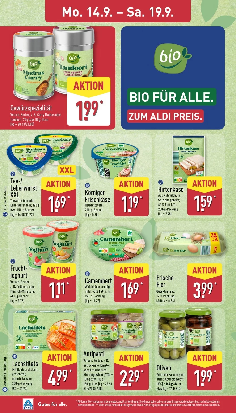 aldi nord prospekt september 14 19 10