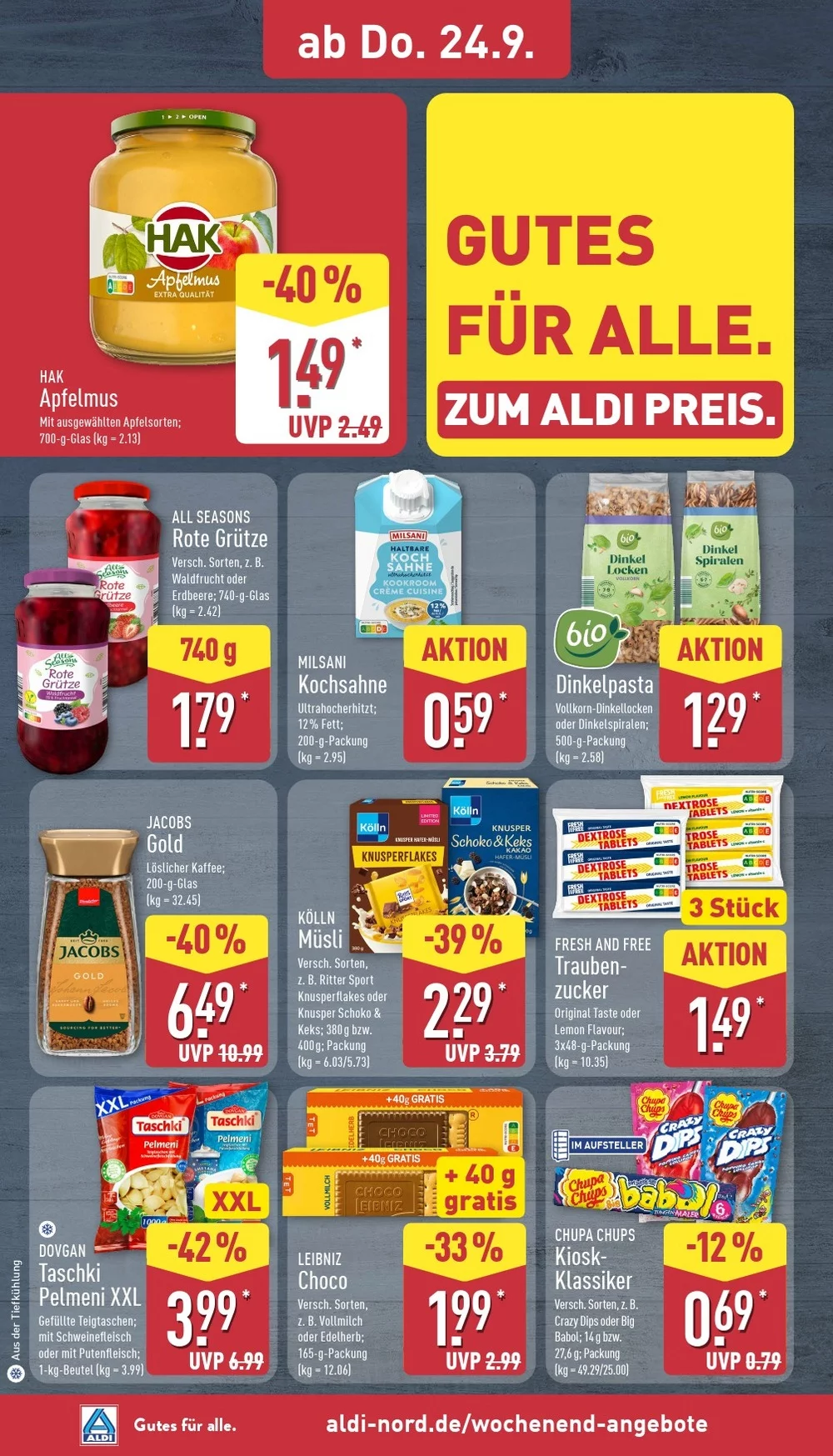 aldi nord prospekt september 21 26 30