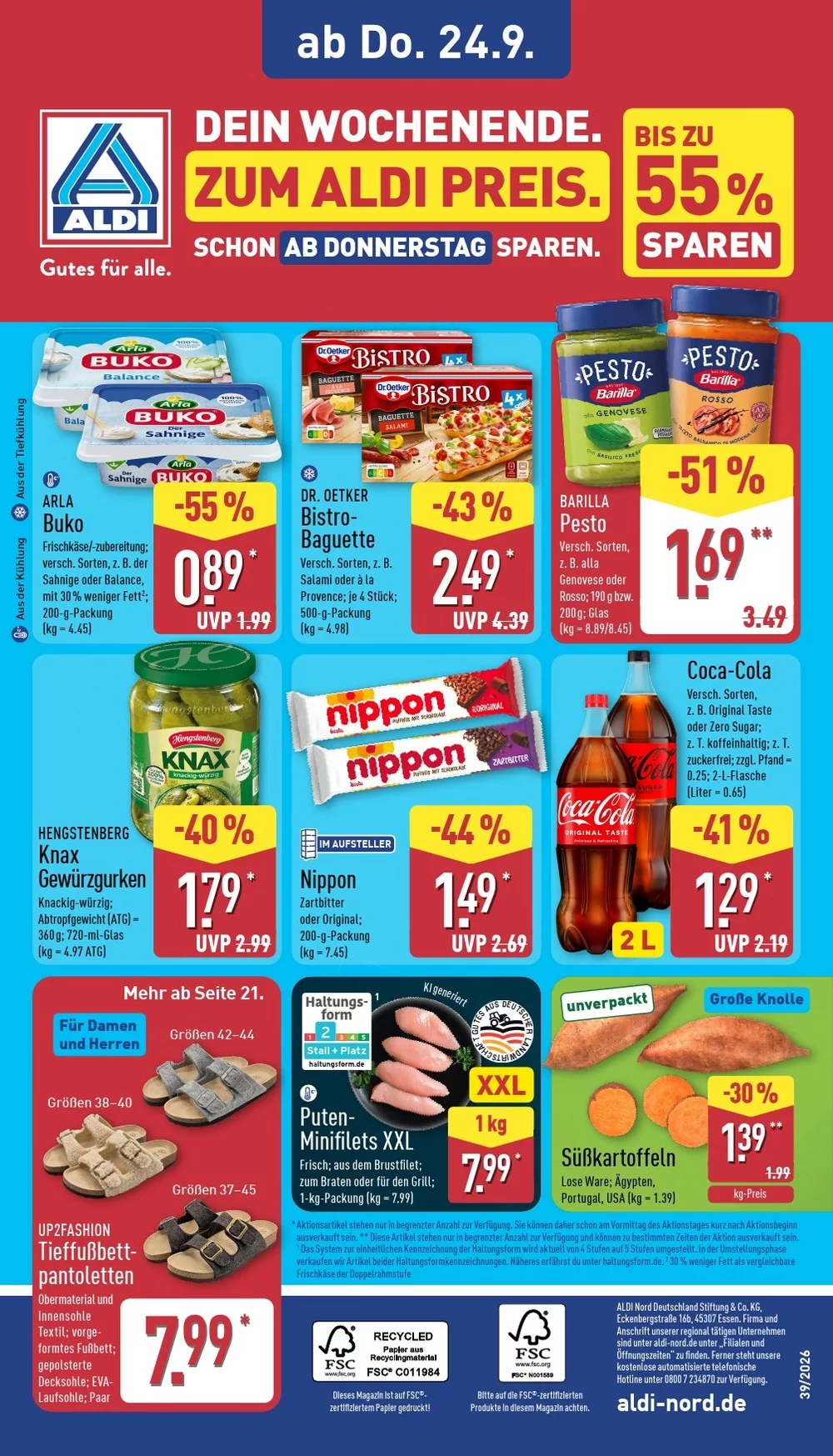aldi nord prospekt september 21 26 32