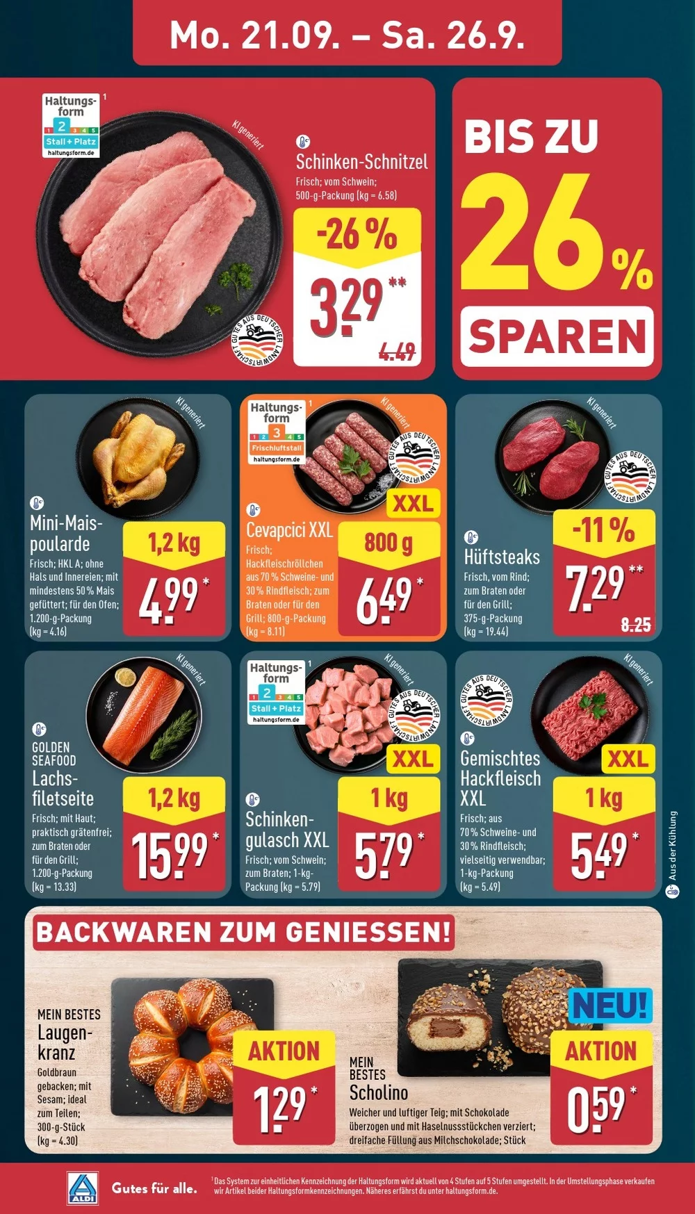 Aldi Nord Prospekt Aktuell ab 21.09.2026 | Nächste Woche Online Blättern 4 aldi nord prospekt september 21 26 4