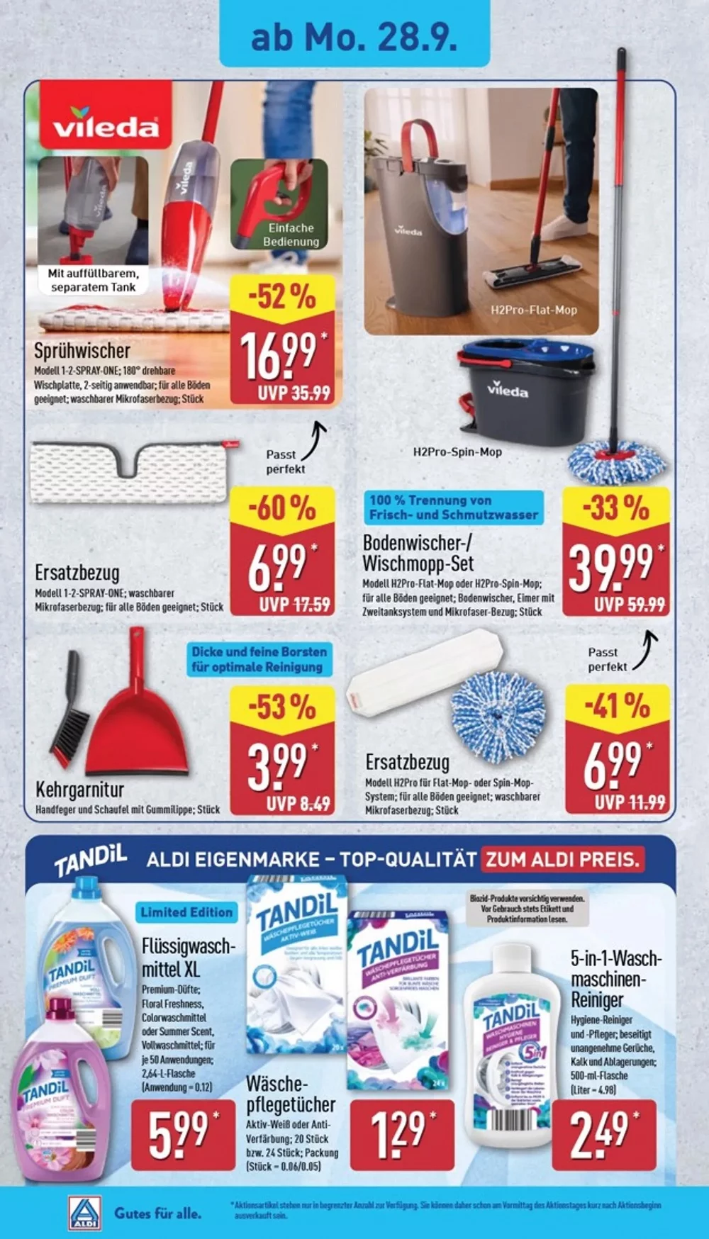 aldi prospekt september 28 october 2 3