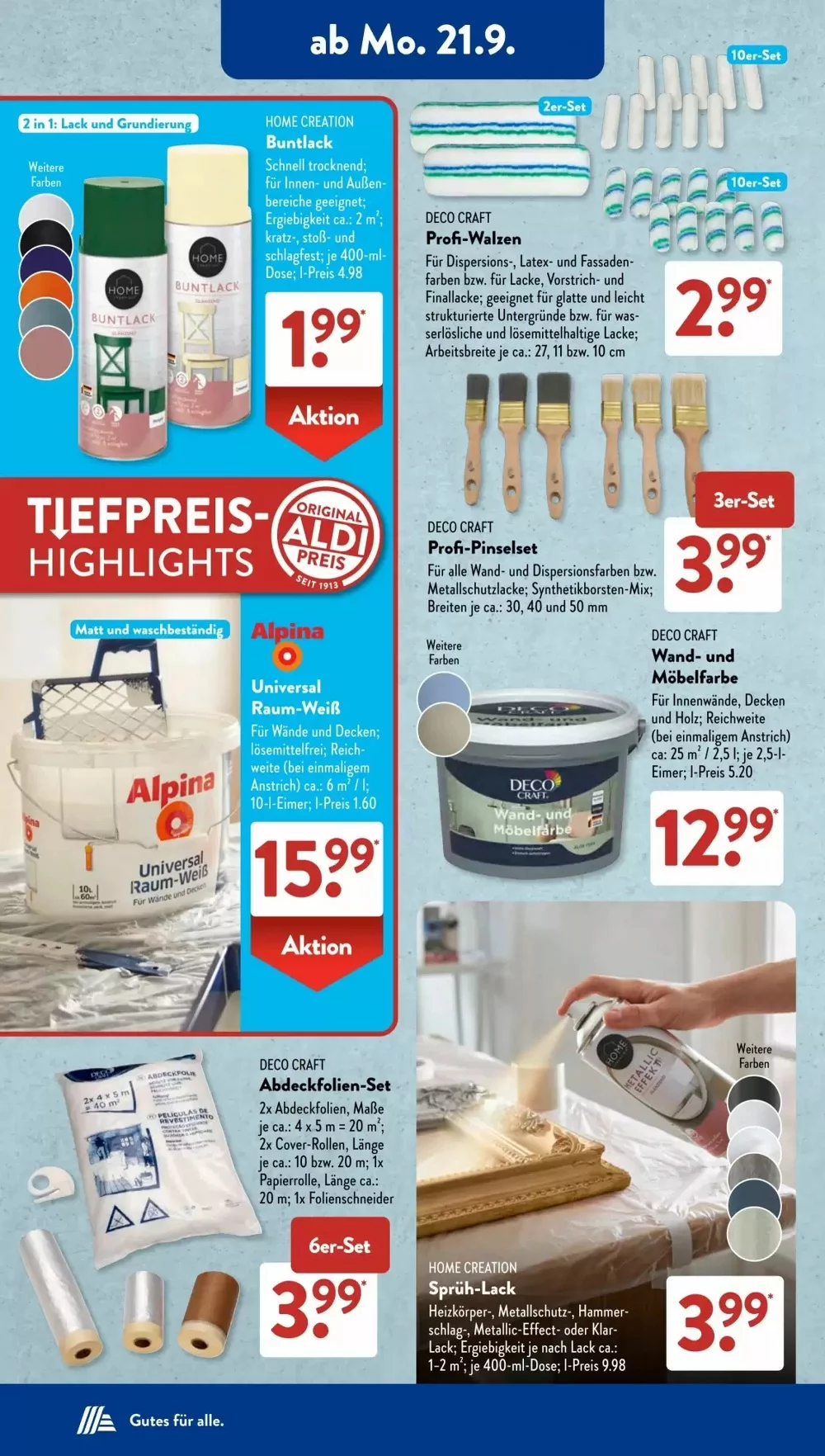 aldi sued prospekt september 21 26 2