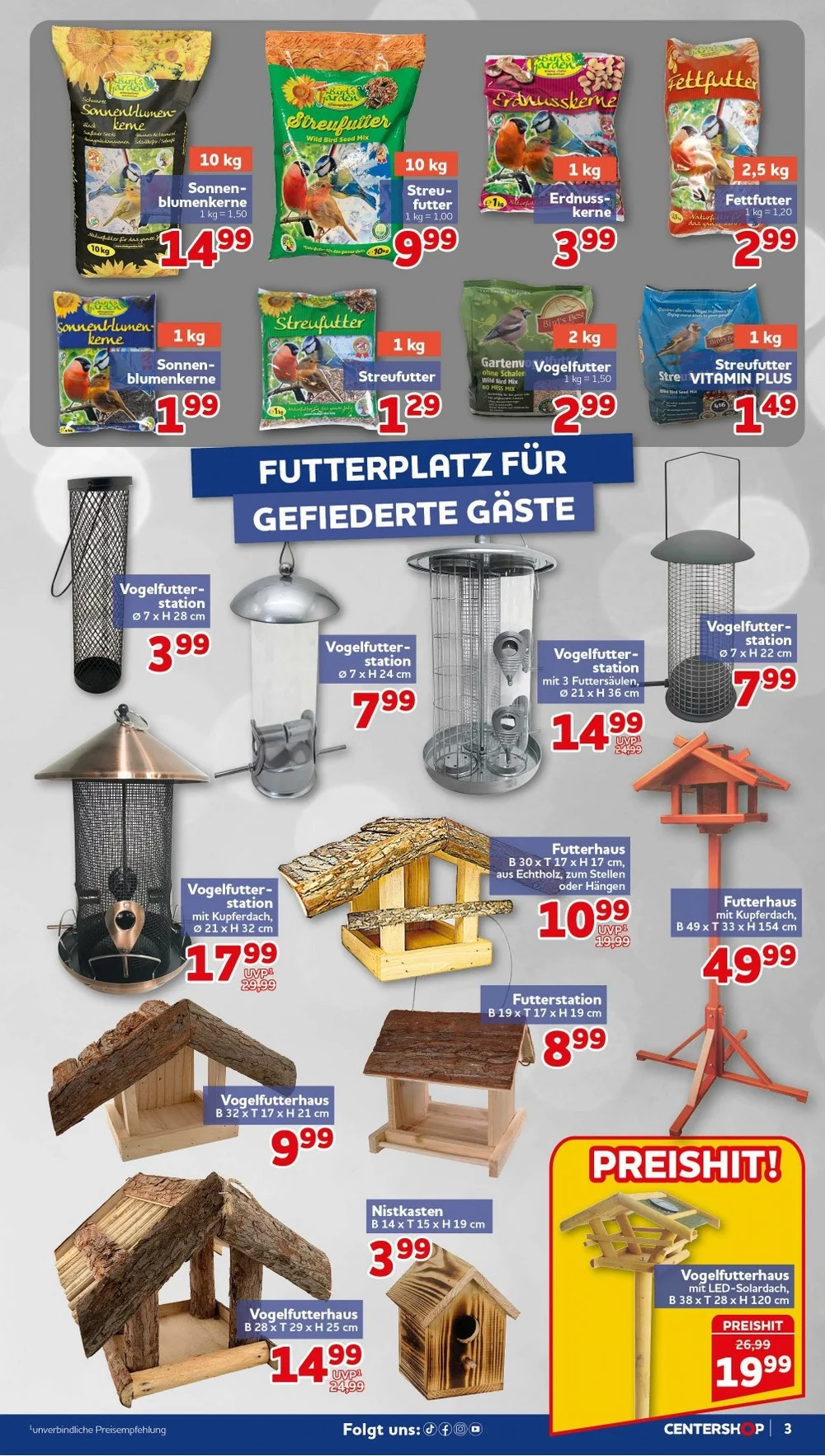 Centershop Prospekt ab 14.09.2026 | Nächste Woche Online Blättern 3 center shop prospekt september 14 19 3