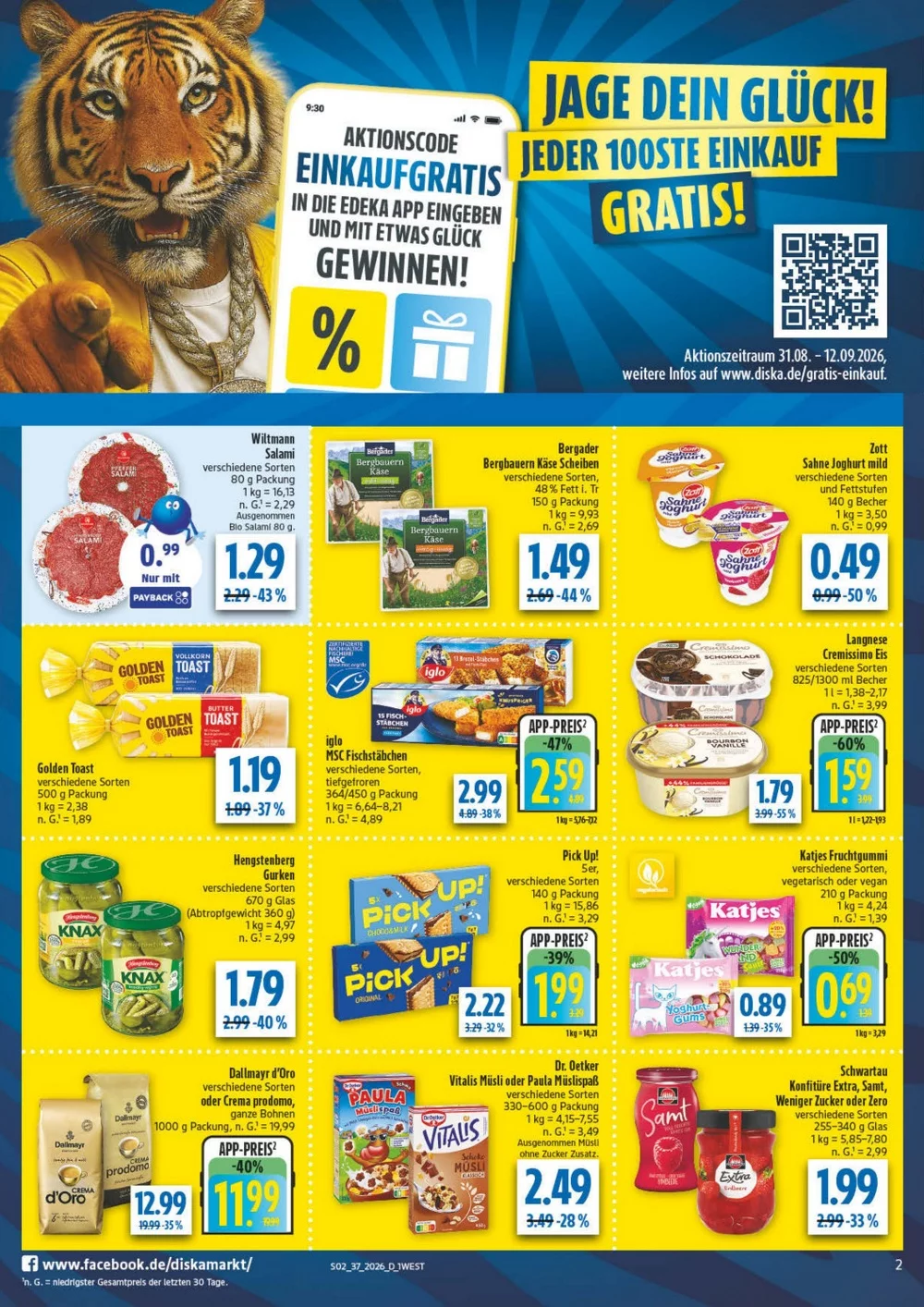 Diska Prospekt Aktuell ab 21.09.2026 | Nächste Woche Online Blättern 2 diska prospekt september 7 12 2