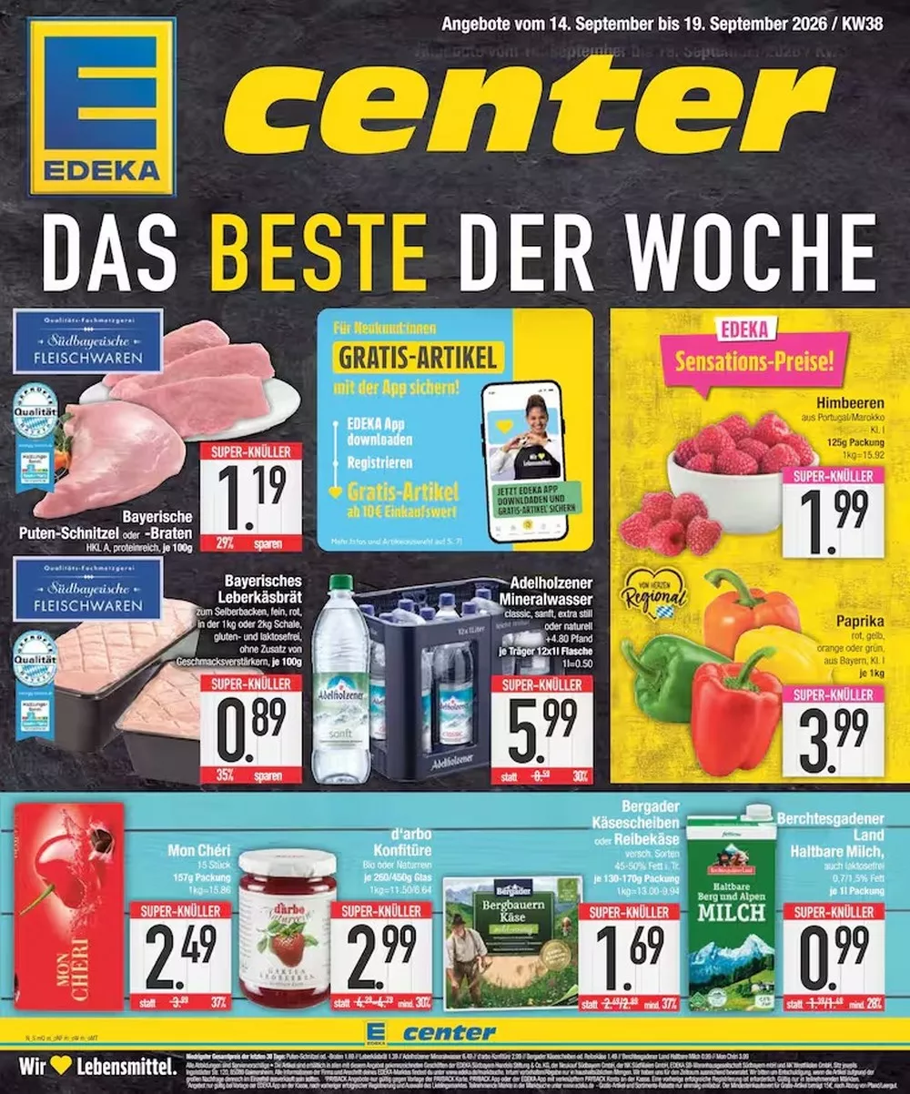 e center prospekt kw-38 aktuell