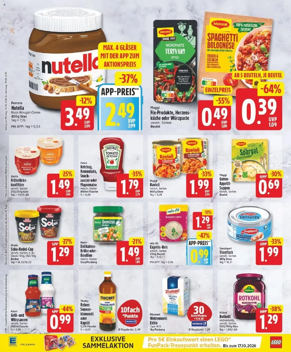 edeka prospekt september 14 19 16