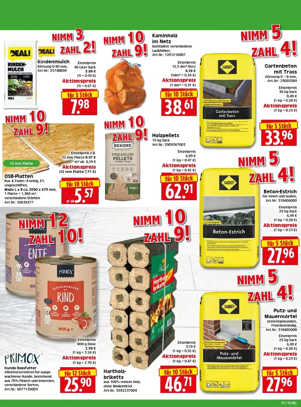 herkules baumarkt prospekt kw 37 10