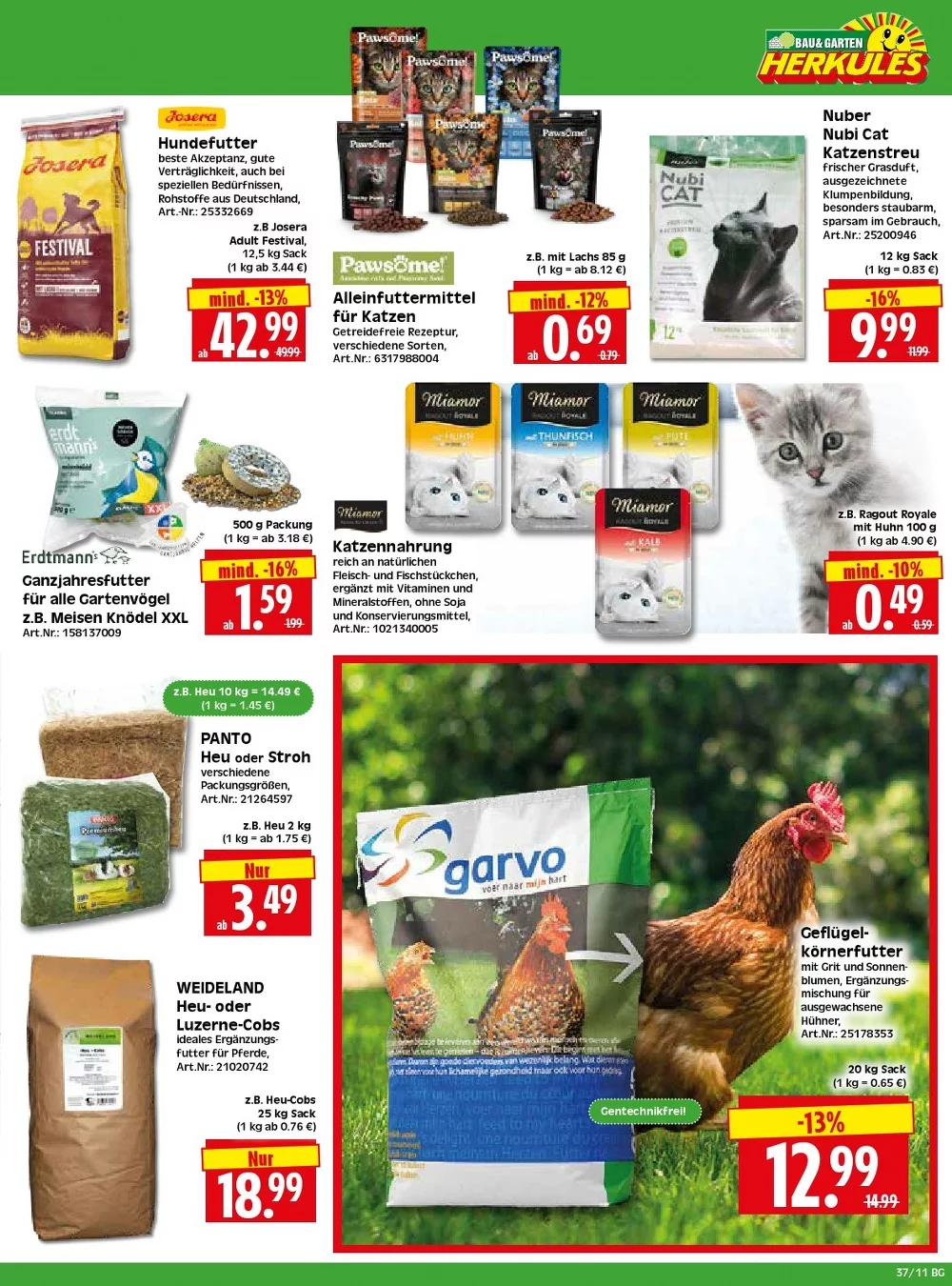 herkules baumarkt prospekt kw 37 11