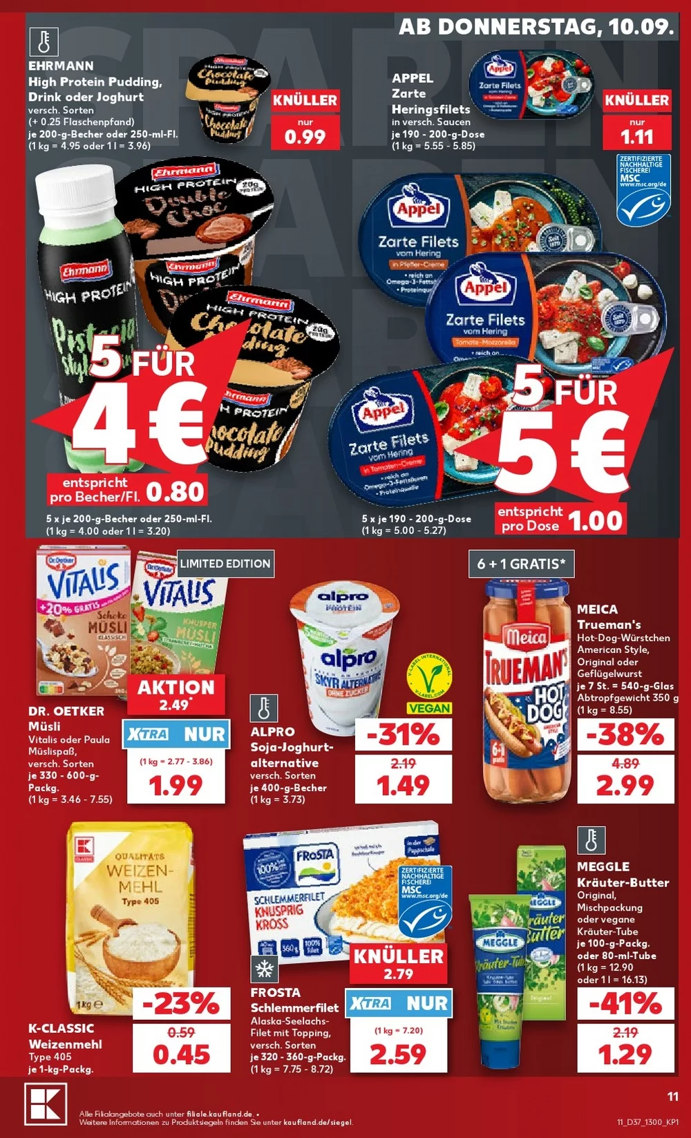 kaufland Prospekt september 10 16 11