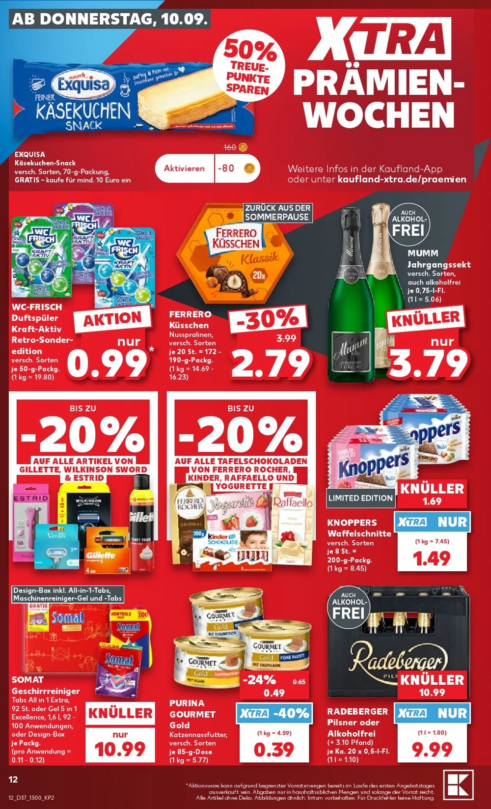 kaufland Prospekt september 10 16 12
