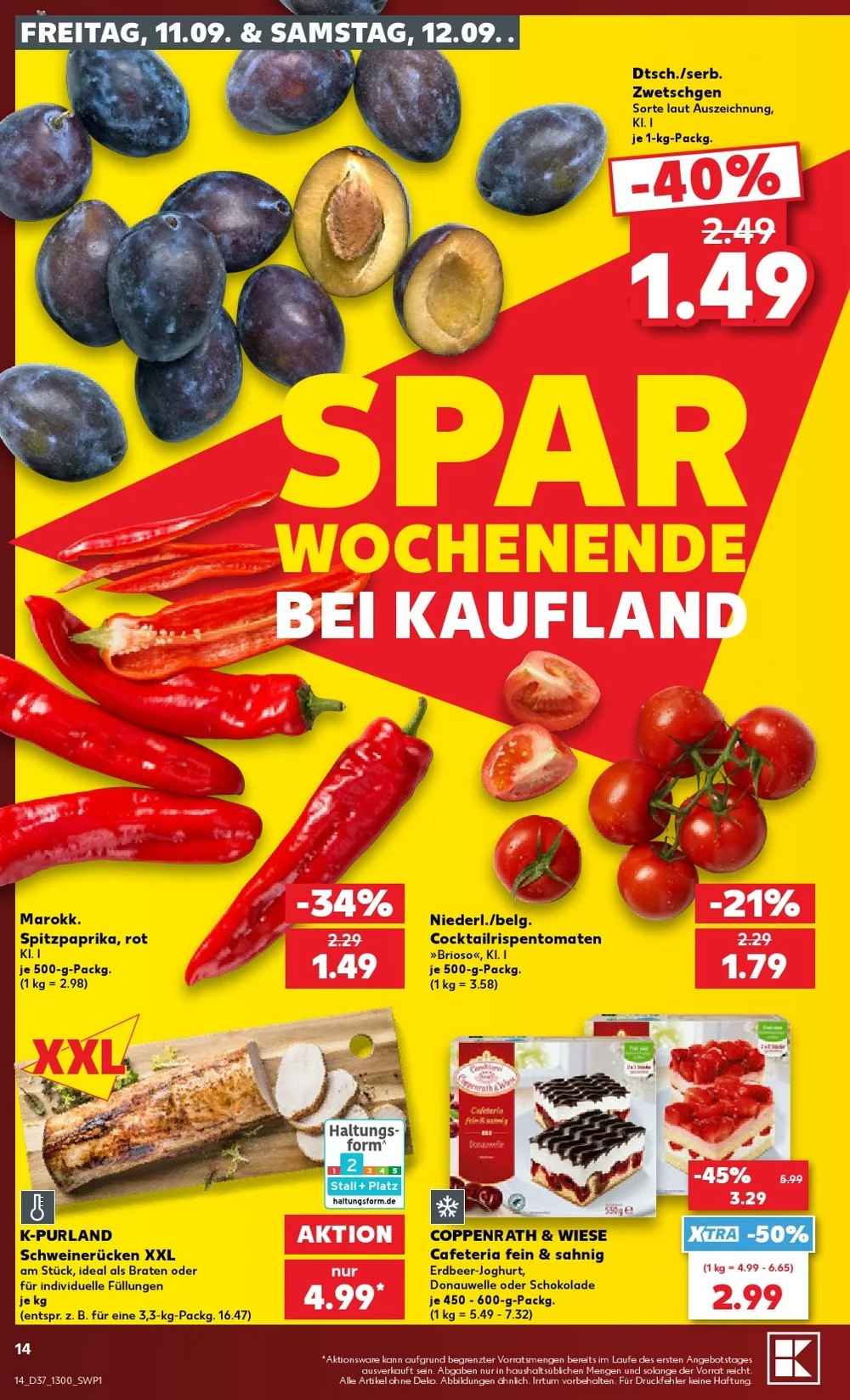 kaufland Prospekt september 10 16 14