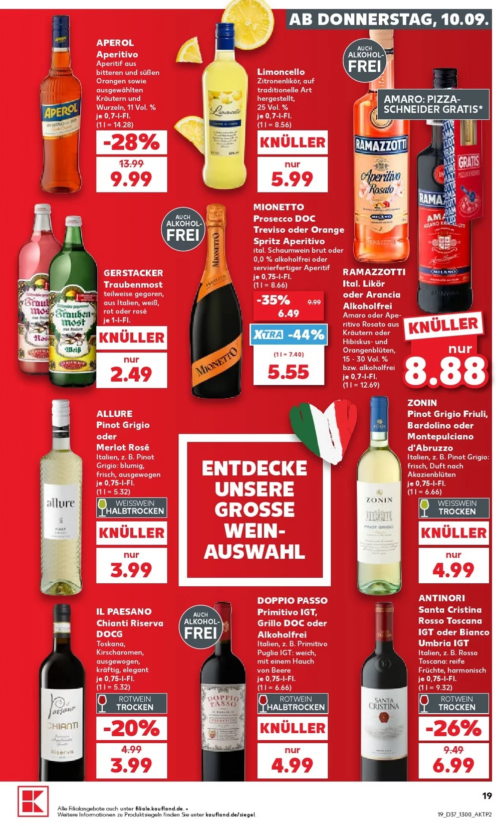 kaufland Prospekt september 10 16 19