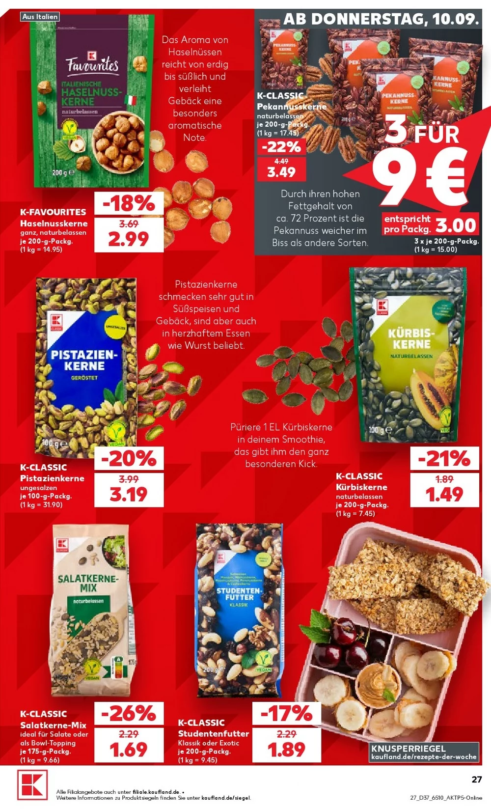 kaufland Prospekt september 10 16 27