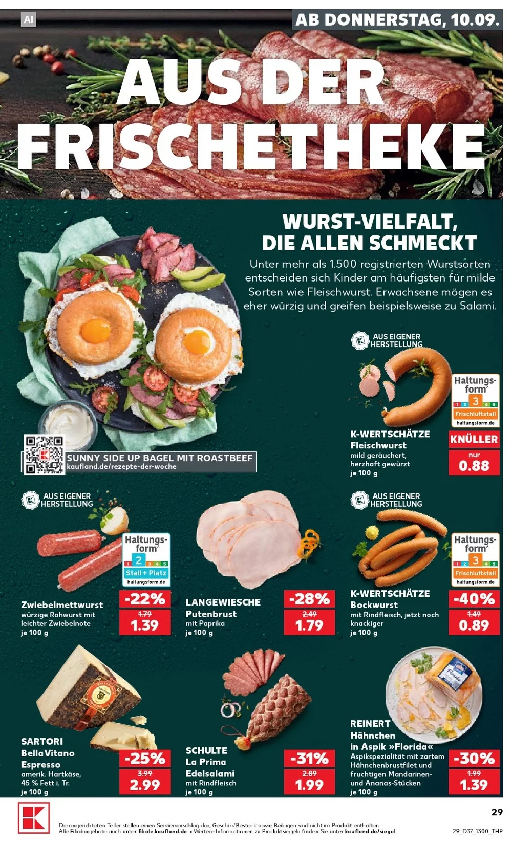kaufland Prospekt september 10 16 29