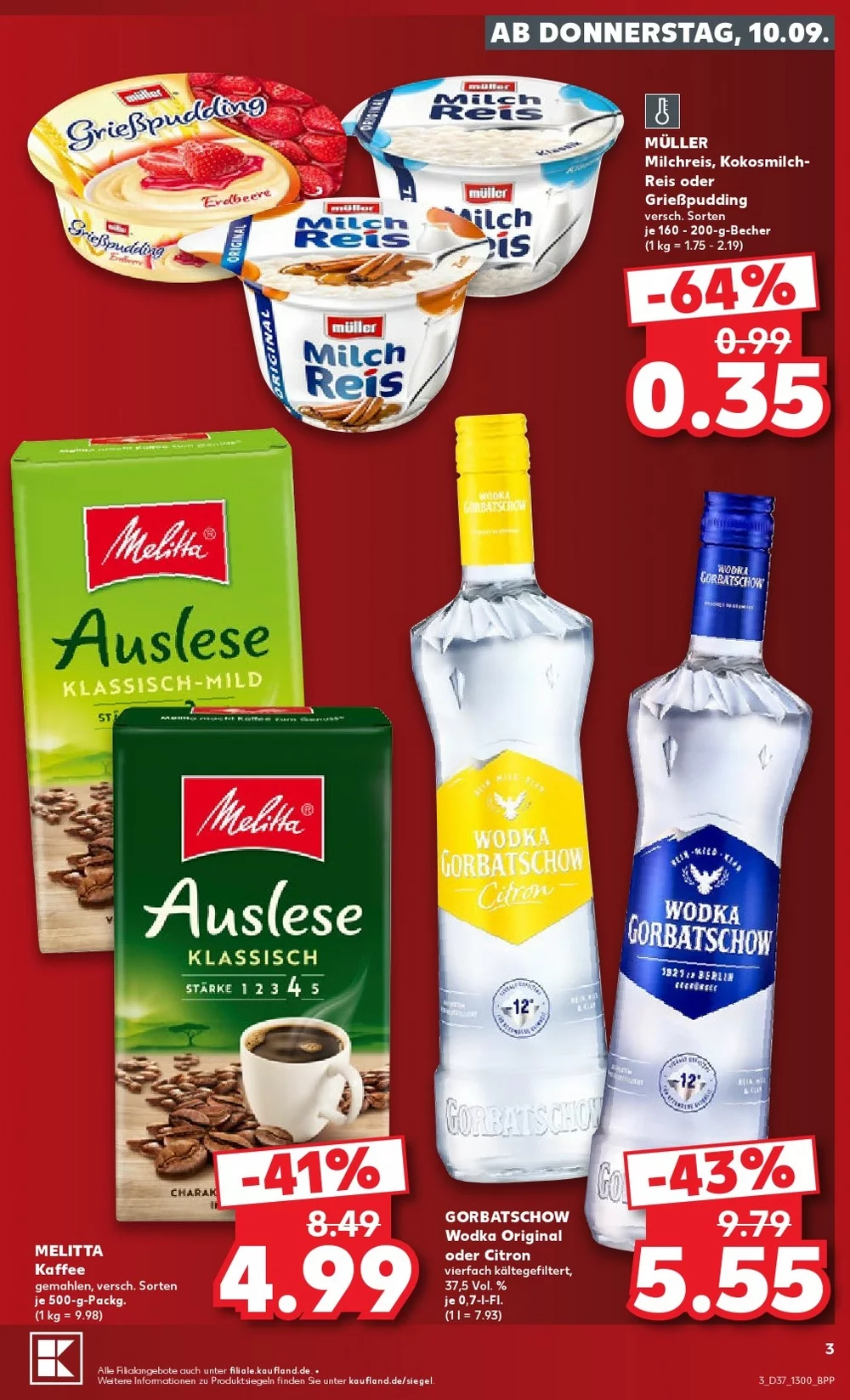 kaufland Prospekt september 10 16 3